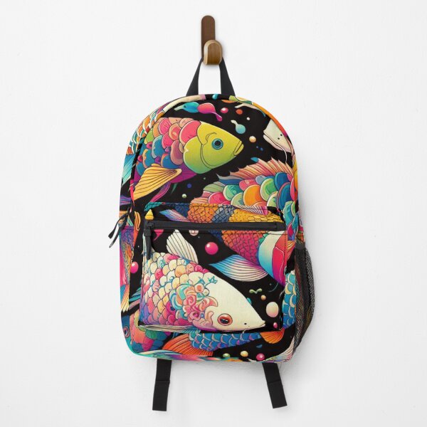 Item preview, Oceanic Bliss: Fish Pattern Delight designed and sold by ProjectNoah.