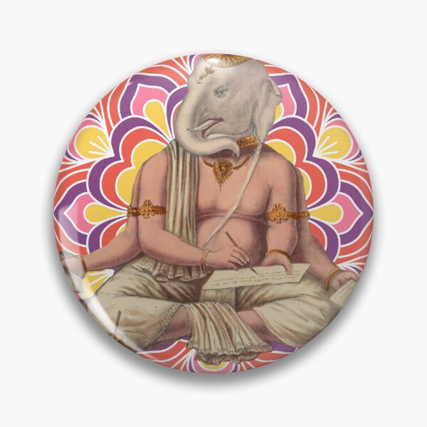 Item preview, Bright Colorful Ganesha  designed and sold by AnimaliaStar.
