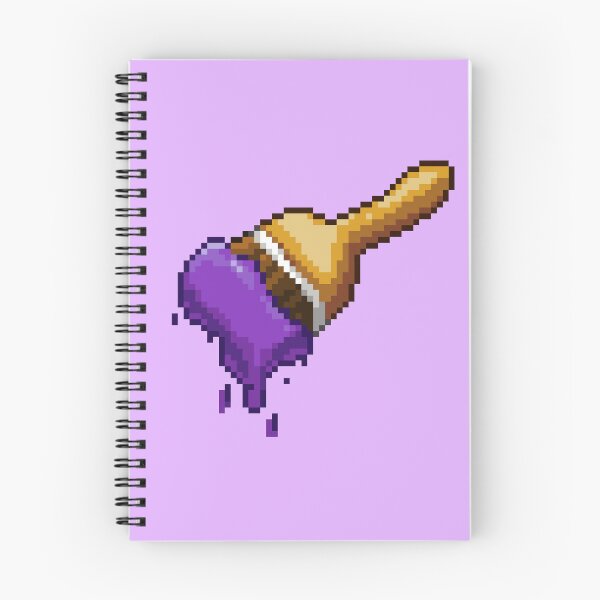 Item preview, Neopet Purple Paint Brush Pixel Art designed and sold by AyrosArts.