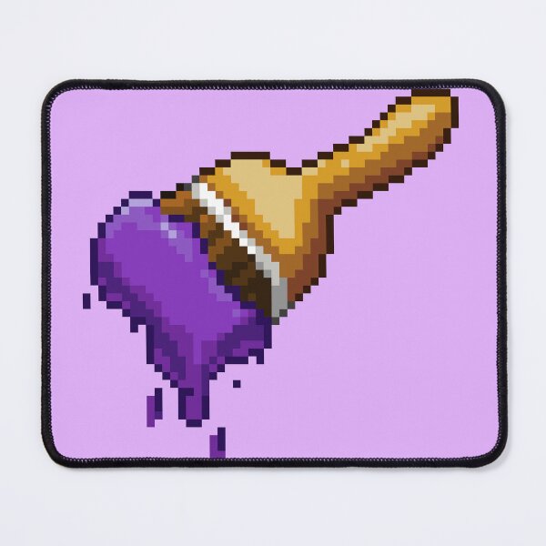 Item preview, Neopet Purple Paint Brush Pixel Art designed and sold by AyrosArts.