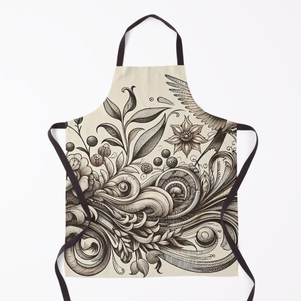 Item preview, Whimsical Botanical Serenade with Bird designed and sold by PictorialWhimsy.