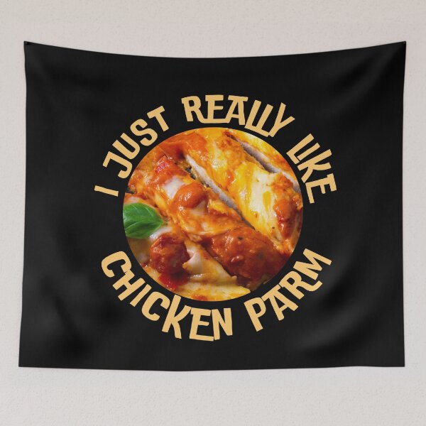 Item preview, I Just Really Like Chicken Parm Parmigiana Italian Food Lover designed and sold by foodiemarie.