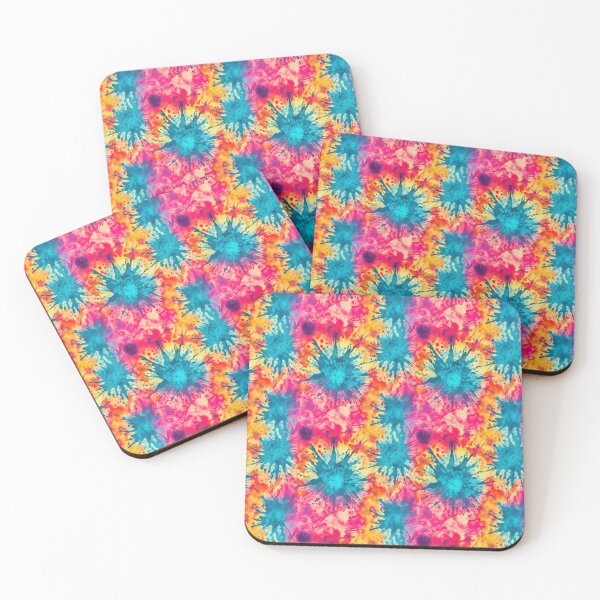 Item preview, Paint Splatter Tie Dye Pattern designed and sold by Kitty Nut House.