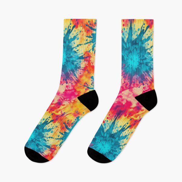 Item preview, Paint Splatter Tie Dye Pattern designed and sold by Kitty Nut House.