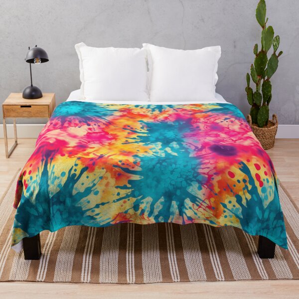 Item preview, Paint Splatter Tie Dye Pattern designed and sold by Kitty Nut House.