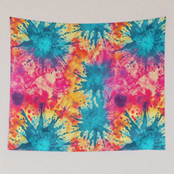 Item preview, Paint Splatter Tie Dye Pattern designed and sold by Kitty Nut House.