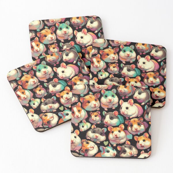 Item preview, Hamster Haven: Whimsical Patterns for Pet Lovers designed and sold by ProjectNoah.