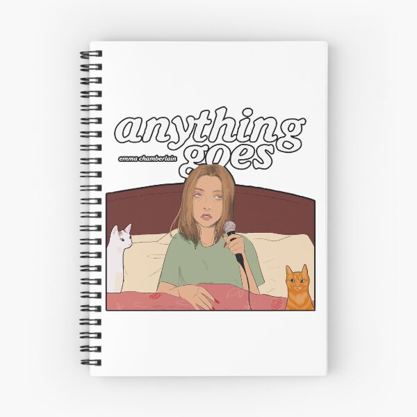 Item preview, Anything Goes Emma Chamberlain Merch ANYTHING GOES designed and sold by Cameron-Gray.