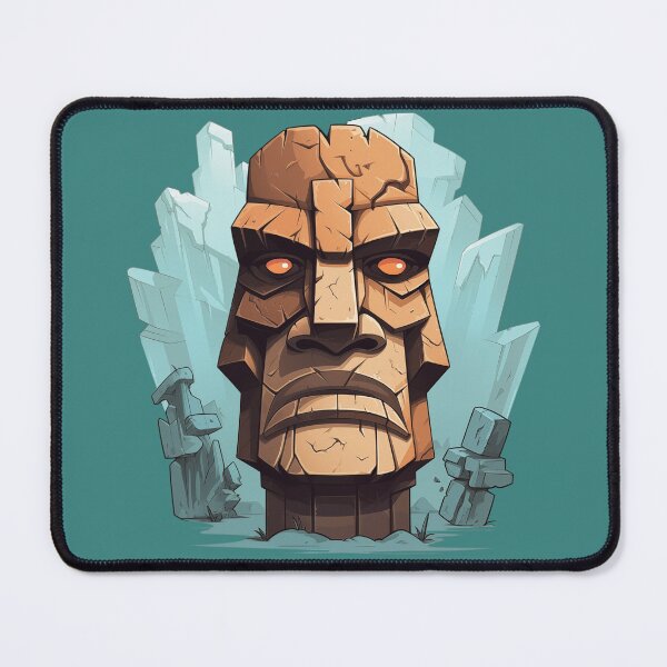 Item preview, Cartoon Like Easter Island Statue designed and sold by Sp3ctrumOfColor.