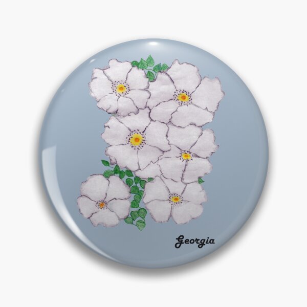 Item preview, 50 States 50 Flowers: Georgia designed and sold by sandrahlee.