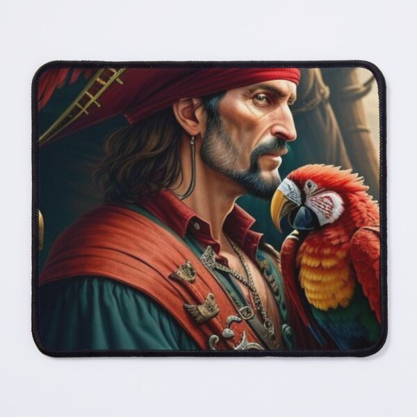 Item preview, A Man and His Parrot designed and sold by afrancisCL.