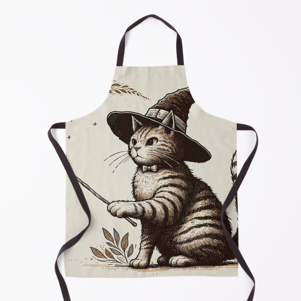 Item preview, Enchanted Whiskers: A Feline Magic Show designed and sold by PictorialWhimsy.