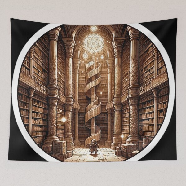 Item preview, Ancient Library designed and sold by Best-Kept.