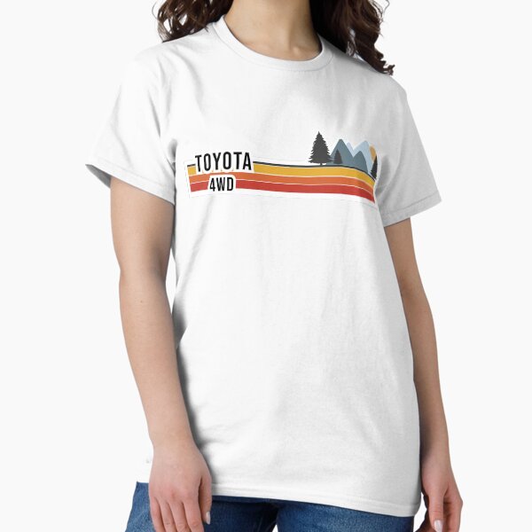 Item preview, Retro Toyota Logo 4WD designed and sold by Shop Yota.
