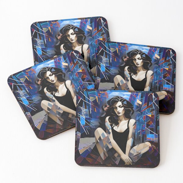 Item preview, provocative sitting pose 1 tileartwork designed and sold by tileartwork.