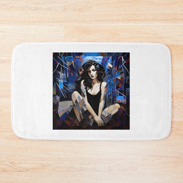 Item preview, provocative sitting pose 1 tileartwork designed and sold by tileartwork.
