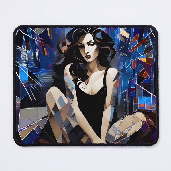Item preview, provocative sitting pose 1 tileartwork designed and sold by tileartwork.