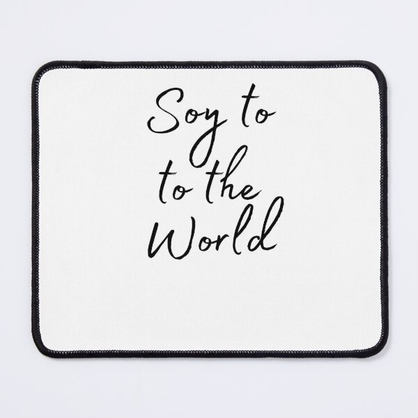 Item preview, Soy to the World Candle designed and sold by squeakyshoe.