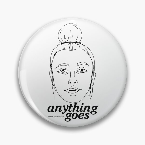 Artikelvorschau, Anything Goes Emma Chamberlain Merch ANYTHING GOES entworfen und verkauft von Cameron-Gray.