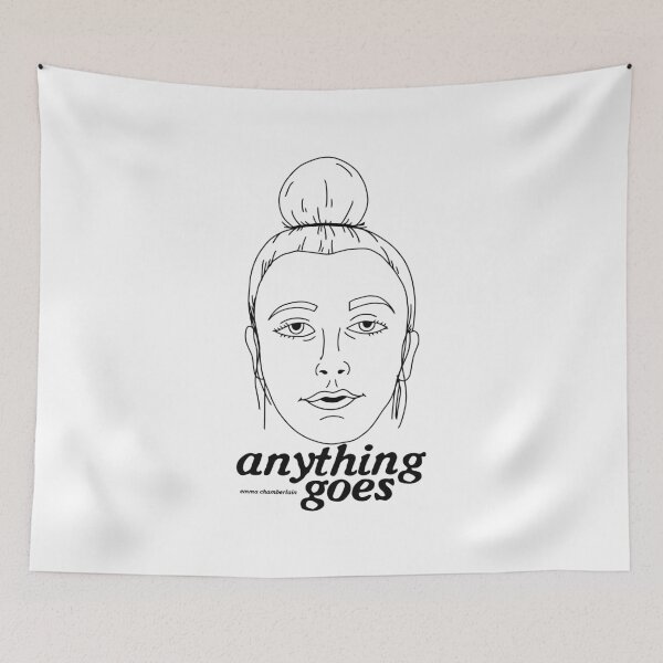 Item preview, Anything Goes Emma Chamberlain Merch ANYTHING GOES designed and sold by Cameron-Gray.
