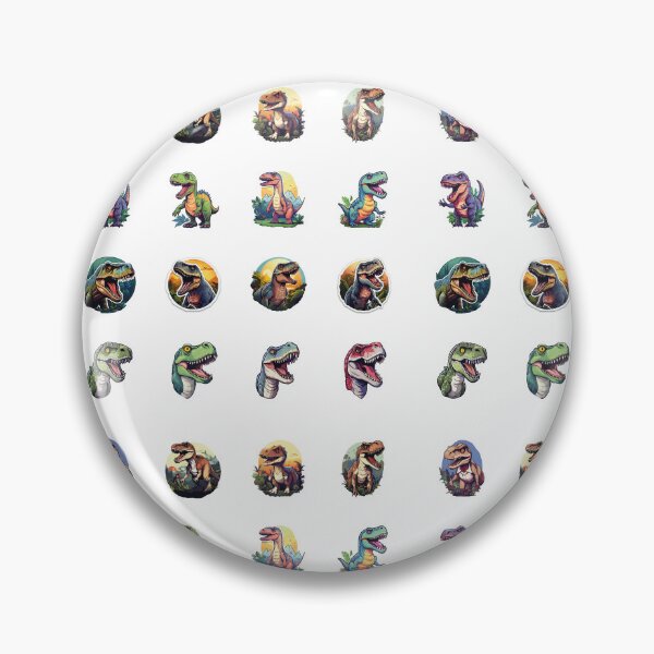 Item preview, Dinosaur - sticker bundle, stickers - 16 pieces designed and sold by sabantha.