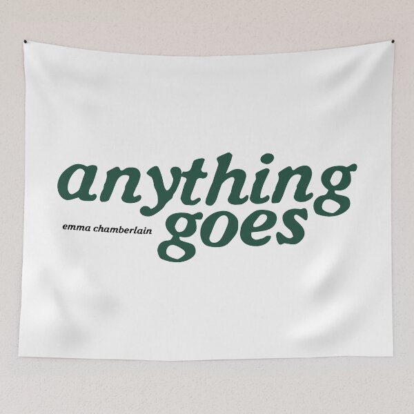 Item preview, Anything Goes Emma Chamberlain Merch Logo designed and sold by Cameron-Gray.