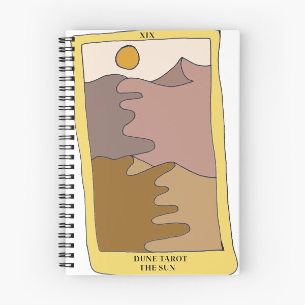 Item preview, DUNE TAROT THE SUN Illustration designed and sold by ConnieOCO.