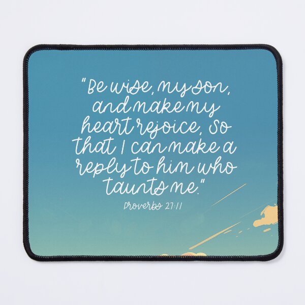Item preview, Proverbs 27:11 designed and sold by BestLifeHues.