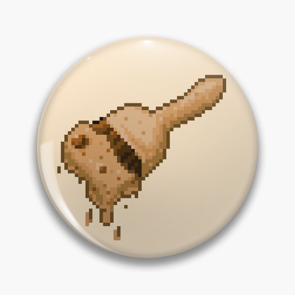 Item preview, Neopet Biscuit Paint Brush Pixel Art designed and sold by AyrosArts.