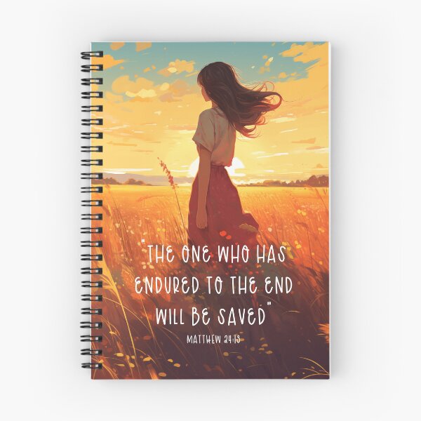 Item preview, Matthew 24:13 designed and sold by BestLifeHues.