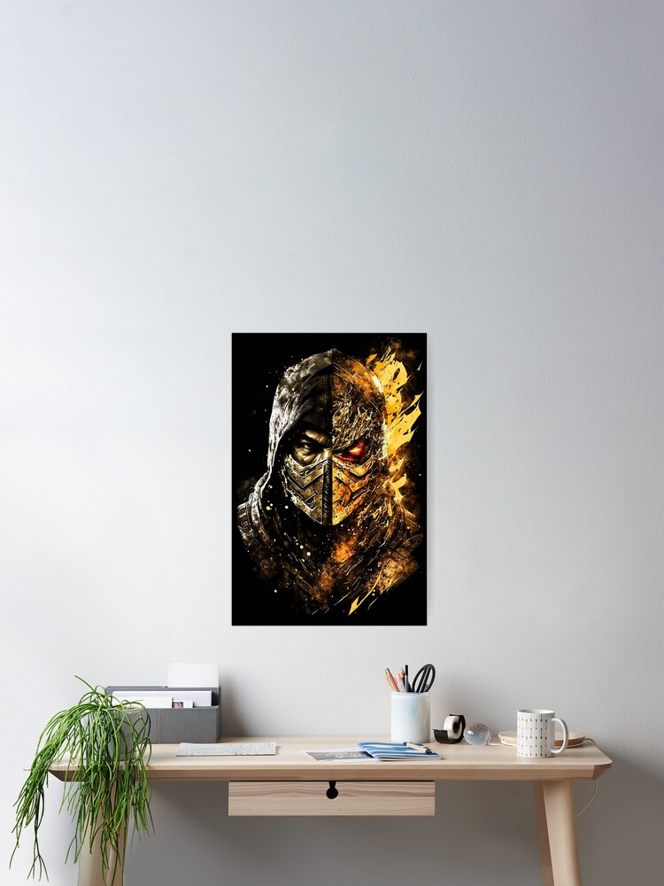 Poster Mortal Kombat - Scorpion, Wall Art, Gifts & Merchandise