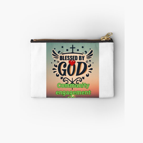 Item preview, BLESSED BY GOD COMMUNITY ENGAGEMENT OFFICER designed and sold by carlos crane.