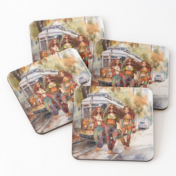 Item preview, Hippie Chicks in San Fransisco: Flower Power  designed and sold by MysticOzzy.