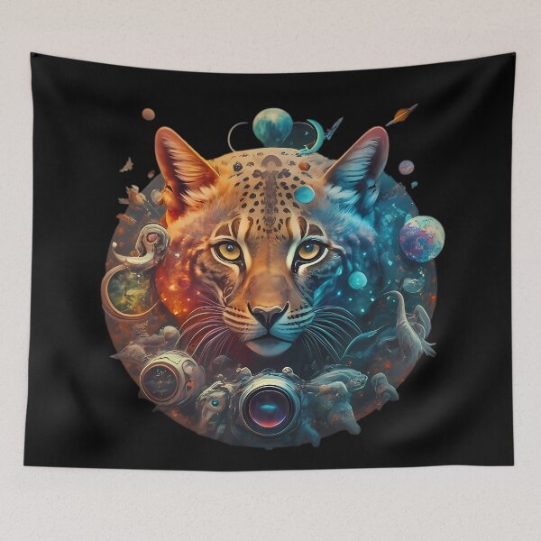 Item preview, Copia de galaxy astronaut, astronaut, Cosmic Expedition Retro Poster designed and sold by what-you-want1.