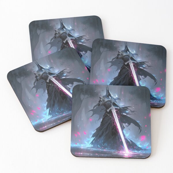 Item preview, Fantasy Radiant Sword Dark Armor Character designed and sold by bubblegoth.