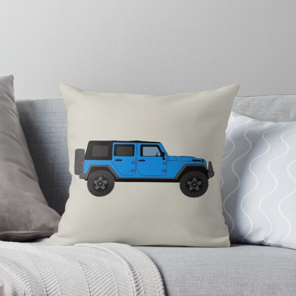 Item preview, Offroad 4-Door Soft Top - Right Side Blue designed and sold by BlueSkyTheory.