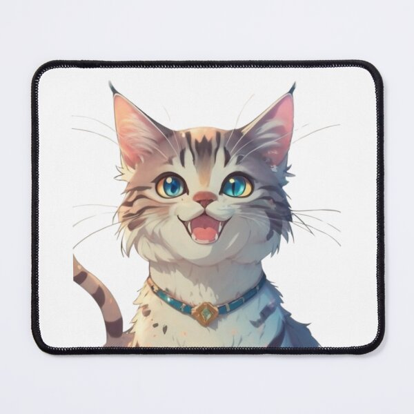Item preview, Whiskers and Smiles , smily cat designed and sold by Ikra Best.