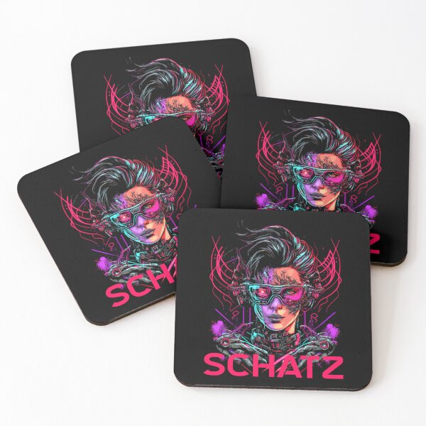 Artikelvorschau, Schatz Cyber Army Synthwave Aesthetic entworfen und verkauft von halleinstyle.