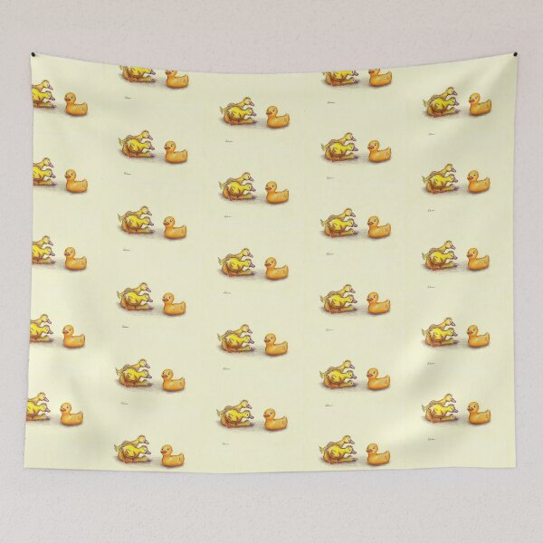 Item preview, Little ducklings curious friend designed and sold by Rebecca Rees.