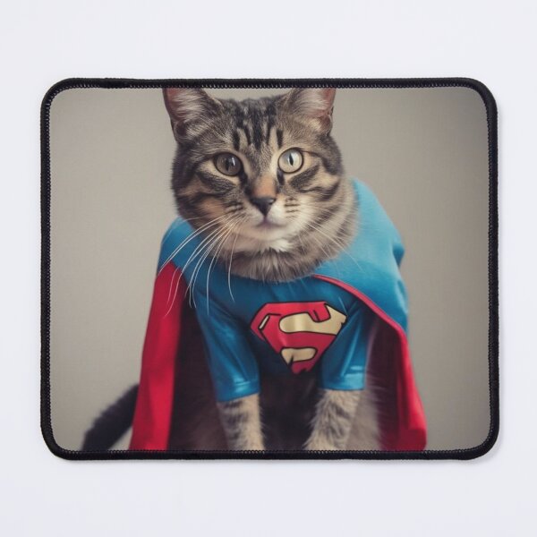 Item preview, The cat is a superhero designed and sold by SOVA-STYLE.