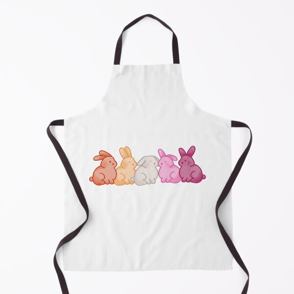Item preview, Lesbian Bunny Pride Flag designed and sold by Fin-Art-.