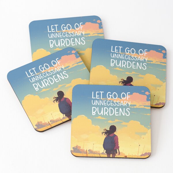 Item preview, Let Go of Unnecessary Burdens designed and sold by BestLifeHues.