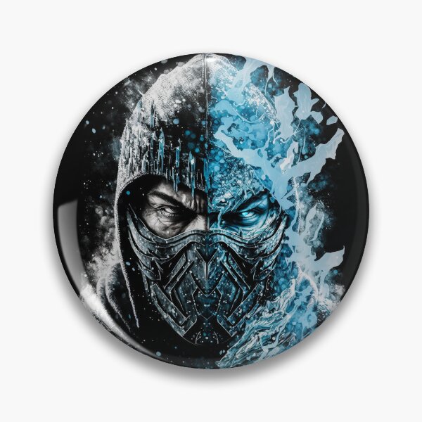 Artikelvorschau, Mortal Kombat Sub Zero entworfen und verkauft von CXDigitalArt.