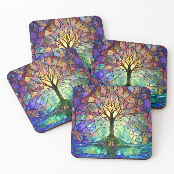 Item preview, Stained Glass Tree designed and sold by ChanceTwoArt.
