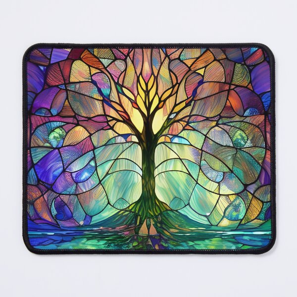 Item preview, Stained Glass Tree designed and sold by ChanceTwoArt.