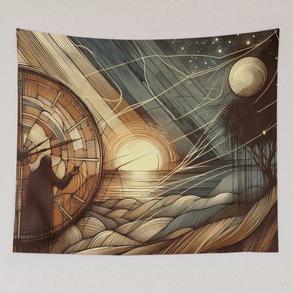 Item preview, Time Traveller's Celestial Voyage designed and sold by PictorialWhimsy.
