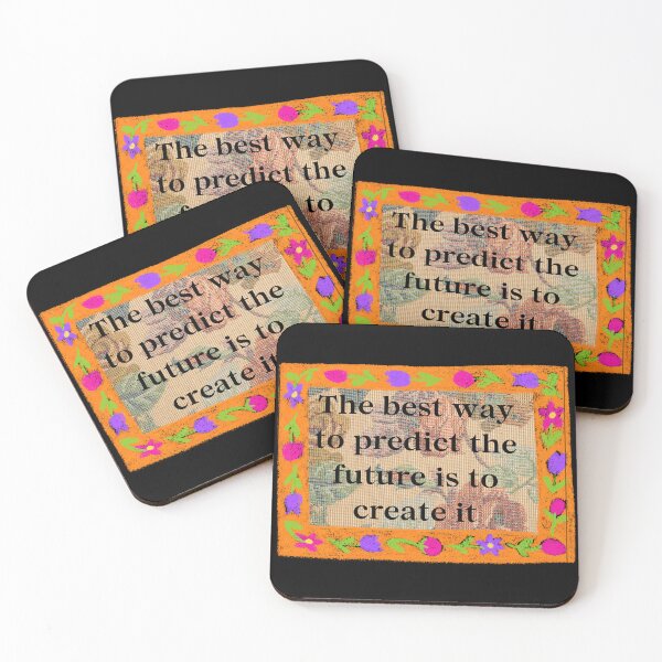 Item preview, The best way to predict the future is to create it.	 designed and sold by hidohido.