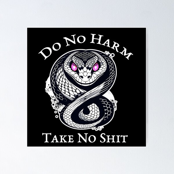 Item preview, Do No Harm Take No Shit by Sunshine Firecracker  designed and sold by SunFirecracker.