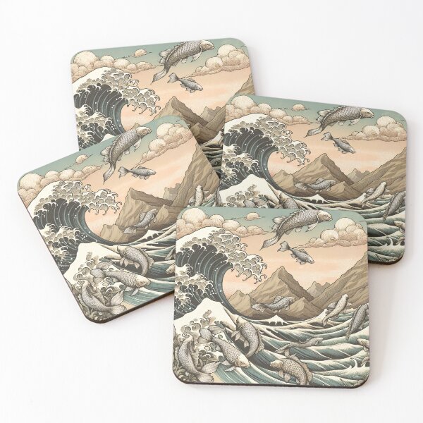 Item preview, Ocean’s Serenade - Migration of the Fishes designed and sold by PictorialWhimsy.