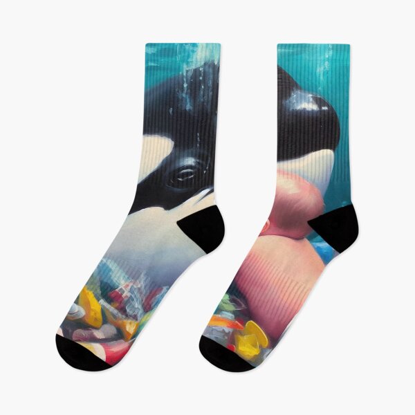 Item preview, Baby with orca in plastic designed and sold by Wallisart.